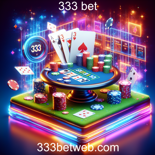 Explorando as Mesas de Jogos na 333 Bet: Diversão e Emoção Garantidas